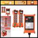 Wireless Crane Remote Control 8 Channel Hoist Controller With 2 Transmitters