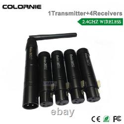 Wireless DMX512 1 sender 4 receiver