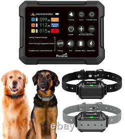 Wireless Dog Fence & Forbidden Area Real Time Monitoring -2 Dogs up to 1 Acre