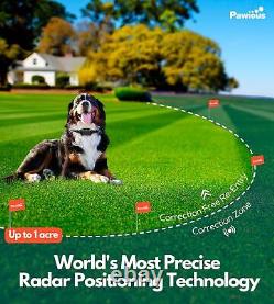 Wireless Dog Fence & Forbidden Area Real Time Monitoring -2 Dogs up to 1 Acre