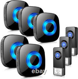 Wireless Doorbells for Home, Waterproof Door Chime Kit Operating at 1300-Ft 58 A Wireless Doorbells for Home, Waterproof Door Chime Kit Operating at 1300-Ft 58 A