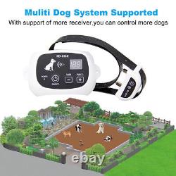 Wireless Electric Dog Fence Pet Containment System Waterproof Training Collar US