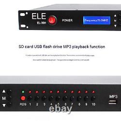 Wireless FM Transmitter Radio Broadcast Transmitter RDS FM Radio EL-30H 15WYA
