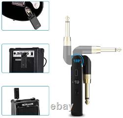 Wireless Guitar Transmitter Receiver, 1Mii 5.8GHZ Wireless Guitar System Transmi