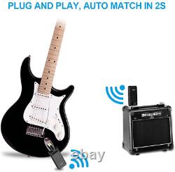 Wireless Guitar Transmitter Receiver, 1Mii 5.8GHZ Wireless Guitar System Transmi