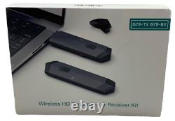 Wireless HD Transmitter And Receiver Kit G79-TX G79-RX Portable Plug & Play