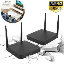 Wireless HDMI Extender 2.4G/5G Wifi 1080P HD Transmitter Receiver Network LPCM