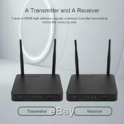 Wireless HDMI Extender 2.4G/5G Wifi 1080P HD Transmitter Receiver Network LPCM