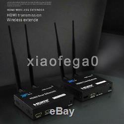 Wireless HDMI Extender 200m Transmitter 1080P Audio Video TV Receiver IR Remote