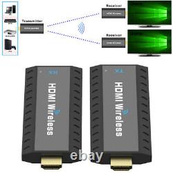 Wireless HDMI Extender Video Transmitter Receiver Screen Mirroring 1 PC To 2 TV