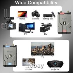 Wireless HDMI Extender, Wireless HDMI Transmitter and Receiver 4K@30Hz, 492FT