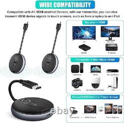 Wireless HDMI- One Transmitter and Four Receivers 50M/165FT 5.8G/2.4G