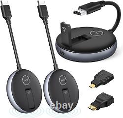 Wireless HDMI- One Transmitter and Two Receivers, Wirelessly Simultaneous Expans