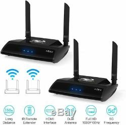 Wireless HDMI Sender and Receiver 5G Wireless HDMI Extender 1080 TV Audio Video