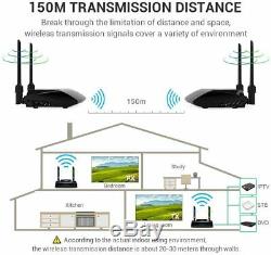 Wireless HDMI Sender and Receiver 5G Wireless HDMI Extender 1080 TV Audio Video