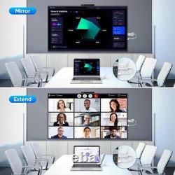 Wireless HDMI Transmitter 4 Receivers 500FT Splitter 4K Video Audio Adapter