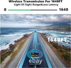 Wireless HDMI Transmitter & Receiver, 1080P 1640FT Video Audio for Pocket 3