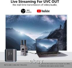 Wireless HDMI Transmitter & Receiver, 1080P 1640FT Video Audio for Pocket 3