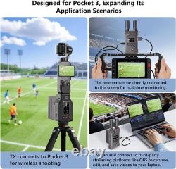 Wireless HDMI Transmitter & Receiver, 1080P 1640FT Video Audio for Pocket 3