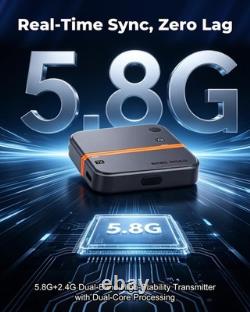 Wireless HDMI Transmitter & Receiver, 4K to 1080P, 328FT Range, Low Latency