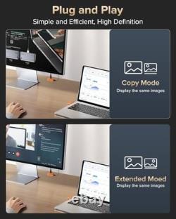 Wireless HDMI Transmitter & Receiver, 50M Range, Ultra 4K & 1080P@60Hz, Plug & P