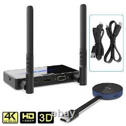 Wireless HDMI Transmitter & Receiver Display HD 4K 1080P Vedio Audio Streaming