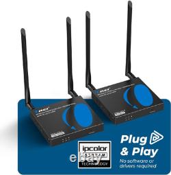 Wireless HDMI Transmitter & Receiver Extender Upto 165Ft 1080P 5.1-5.2 Ghz Perfe