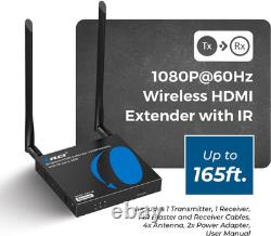 Wireless HDMI Transmitter & Receiver Extender Upto 165Ft 1080P 5.1-5.2 Ghz Perfe