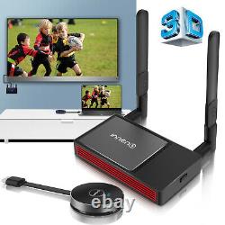 Wireless HDMI Transmitter Receiver Kits, 4K@30Hz HD Video Audio Extender Display