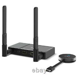 Wireless HDMI Transmitter Receiver Kits, 4K@30Hz HD Video Audio Extender Display