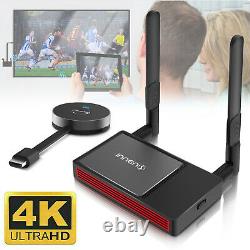 Wireless HDMI Transmitter Receiver Mirror Screen Display 4K 1080P Extender Kit