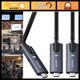 Wireless Hdmi Transmitter & Receiver Set, Aluminum Alloy, Deep Gray, 1080p Strea