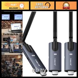 Wireless HDMI Transmitter & Receiver Set, Aluminum Alloy, Deep Gray, 1080P Strea
