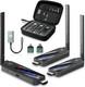 Wireless Hdmi Transmitter And 2 Receivers, 100m/328ft With Led Display, 4k Input