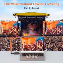 Wireless HDMI Transmitter and 2 Receivers 350FT Streaming Extender Kit fr PC/TV