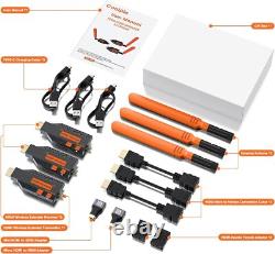 Wireless HDMI Transmitter and 2 Receivers 350FT Streaming Extender Kit fr PC/TV