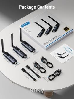 Wireless HDMI Transmitter and 2 Receivers, Support Wireless Receiving APP Tutupla Wireless HDMI Transmitter and 2 Receivers, Support Wireless Receiving APP Tutupla
