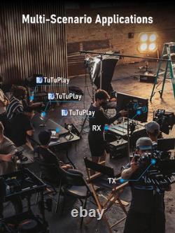 Wireless HDMI Transmitter and 3 Receivers, Portable HDMI Wireless Extender, Plug