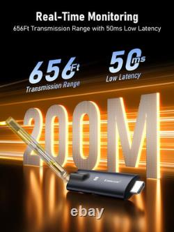 Wireless HDMI Transmitter and 3 Receivers, Portable HDMI Wireless Extender, Plug