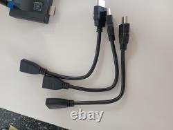 Wireless HDMI Transmitter and 4 Receivers, 2.4G-5.8G, 165ft, Computer To TVs