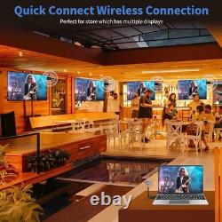 Wireless HDMI Transmitter and 4 Receivers, 2.4G/5G Plug & Play Portable Wirel