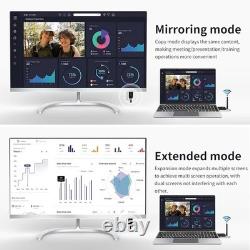 Wireless HDMI Transmitter and 4 Receivers, 2.4G/5G Plug & Play Portable Wirel