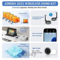 Wireless HDMI Transmitter and 4 Receivers, 5.8G @60Hz, 1TX 4RX, Silver