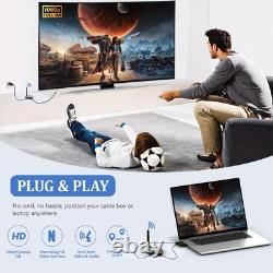 Wireless HDMI Transmitter and 4 Receivers, 5.8G @60Hz, 1TX 4RX, Silver