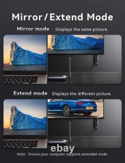 Wireless HDMI Transmitter and 4 Receivers 656FT/200M, Portable Multi-Screen E