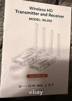 Wireless HDMI Transmitter and Receiver, 1080P Full HD Wireless HDMI Extender K