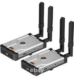 Wireless HDMI Transmitter and Receiver, 1640Ft / 500M, 4K Decoding 1080P@60Hz