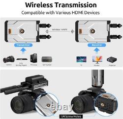 Wireless HDMI Transmitter and Receiver, 1640Ft / 500M, 4K Decoding 1080P@60Hz