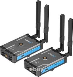 Wireless HDMI Transmitter and Receiver 1640Ft/500m, 4K Decode 1080P@60Hz Adaprter