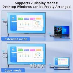 Wireless HDMI Transmitter and Receiver, 165ft/50m for navy blue